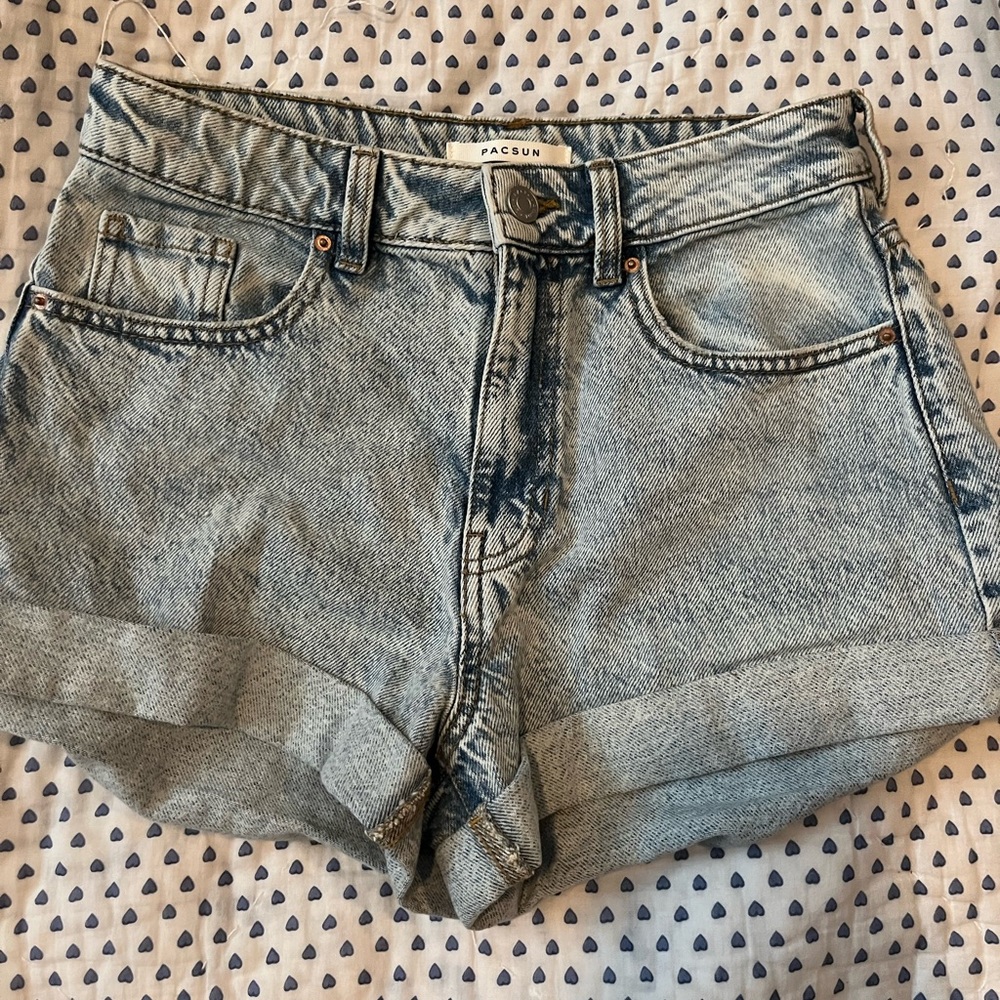 pacsun mom jean shorts
